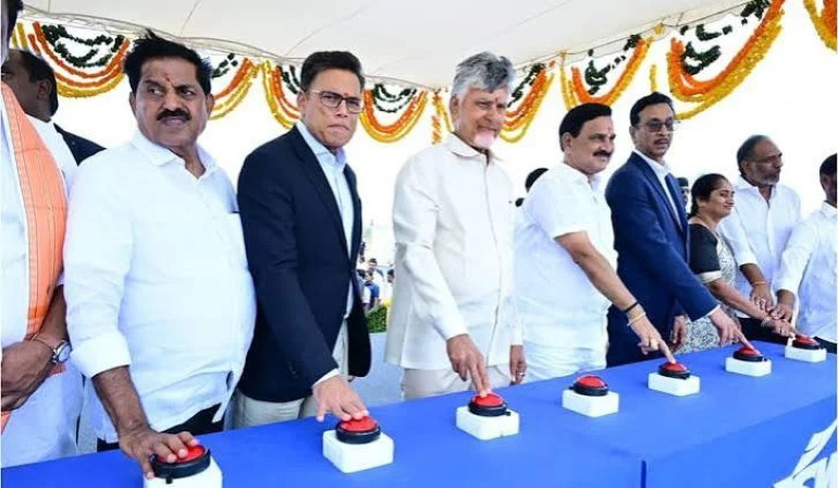 JSW Breaks Ground on Green Steel Plant in Andhra Pradesh with 3,850 MW Renewable Energy Project 